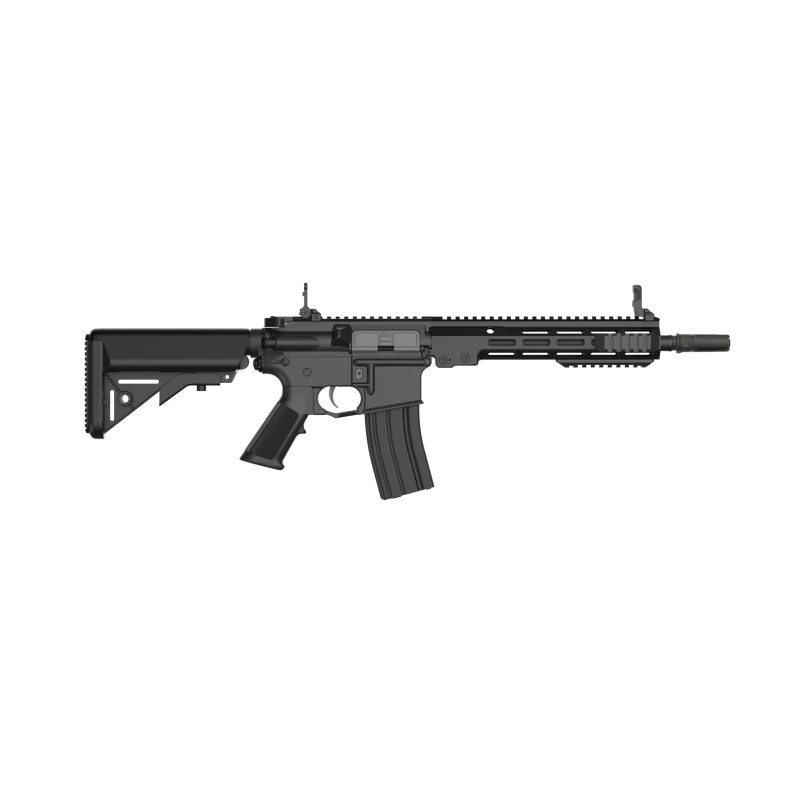 REPLIQUE LONGUE 6MM M4 URX4 KM 10'' CHALLENGER G3 AEG BK