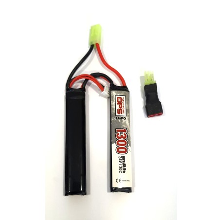 BATTERIE LI-PO 7,4V 1300mAh