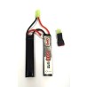 BATTERIE LI-PO 7,4V 1300mAh