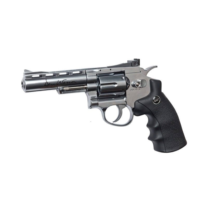 REVOLVER 6MM DAN WESSON 4'' CO2 SILVER