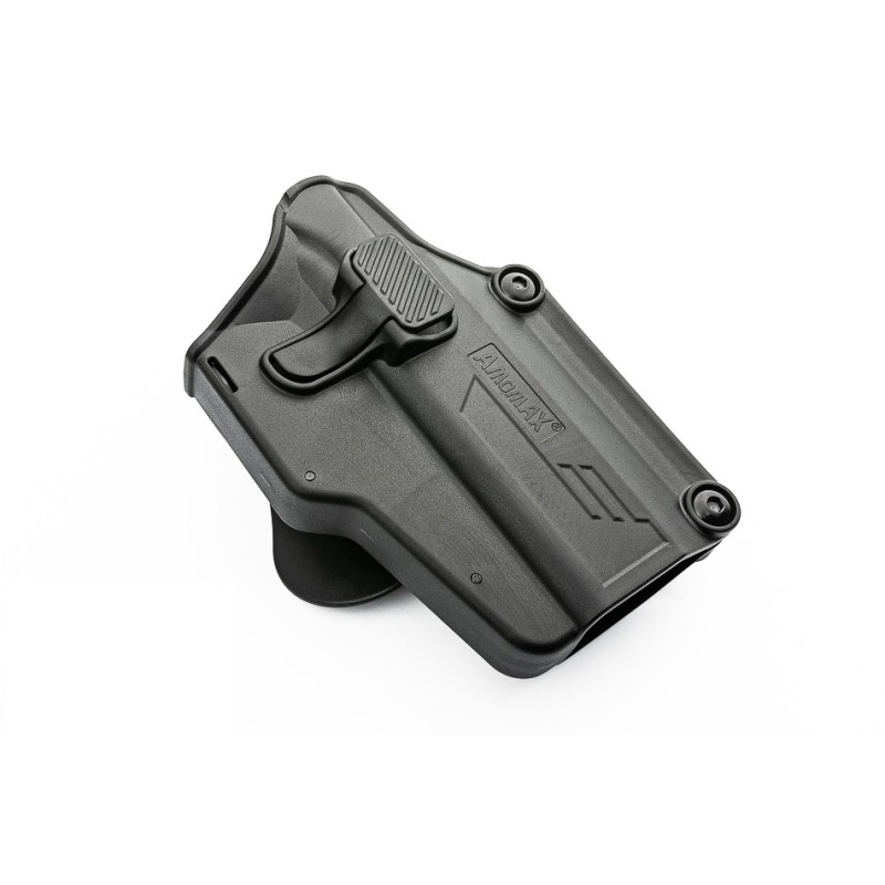 HOLSTER RIGIDE AMOMAX G2 UNIVERSEL NOIR GAUCHER