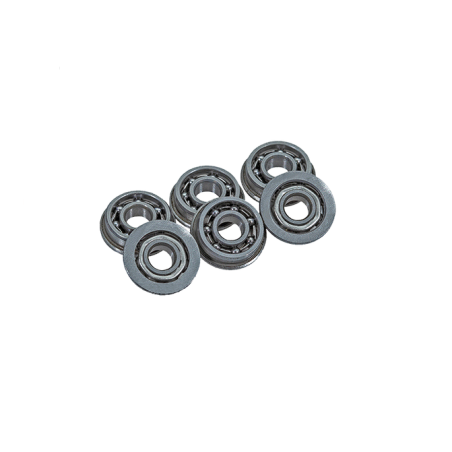 Bushings à roulement de 8 mm en acier avec roulement ouvert