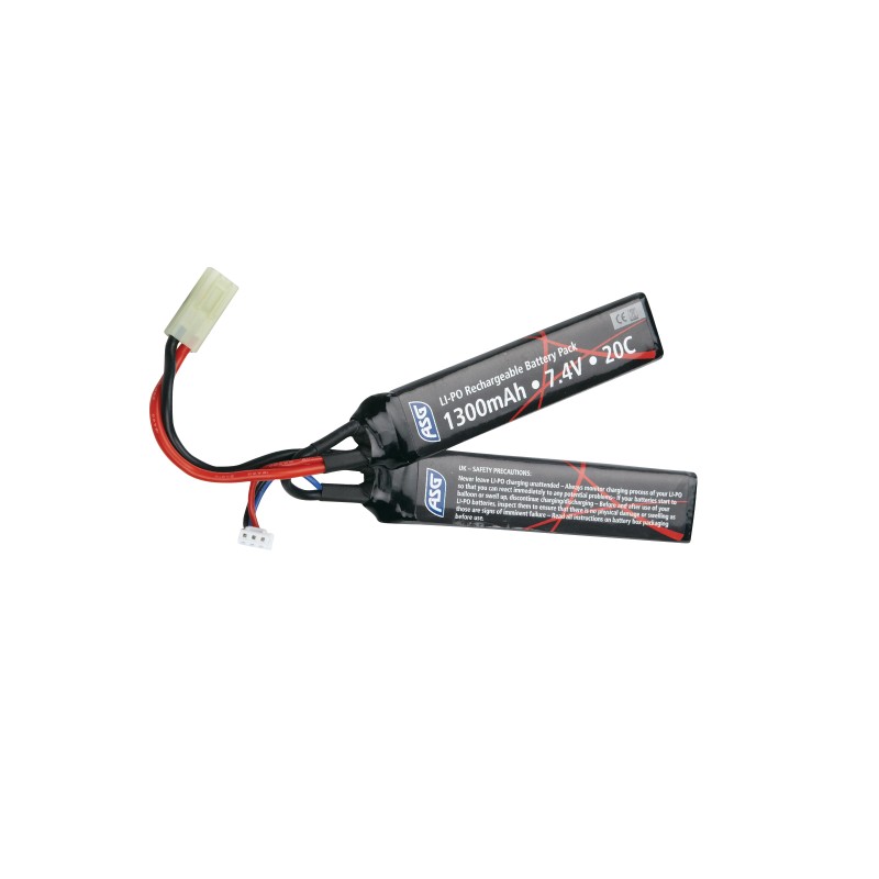 BATTERIE LI-PO 7.4V 1300MAH 2 STICKS