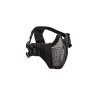 BAS DE MASQUE GRILLAGE NOIR pour casque