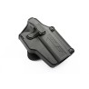 HOLSTER RIGIDE AMOMAX G2 UNIVERSEL NOIR DROITIER