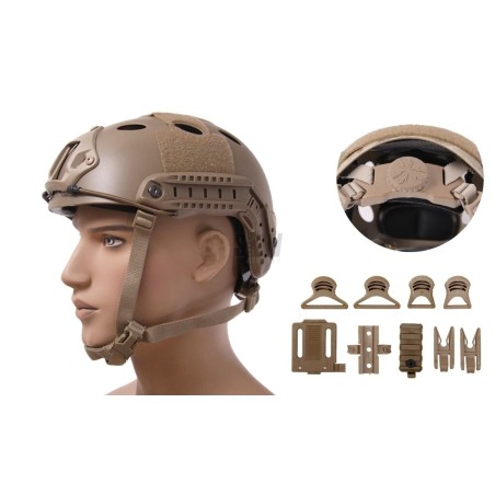 CASQUE FAST PJ TAN REGLABLE EMERSON